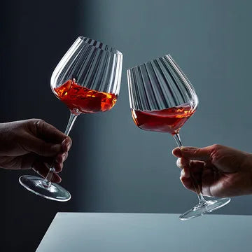 Taças de Cristal com Design Contemporâneo para Vinho