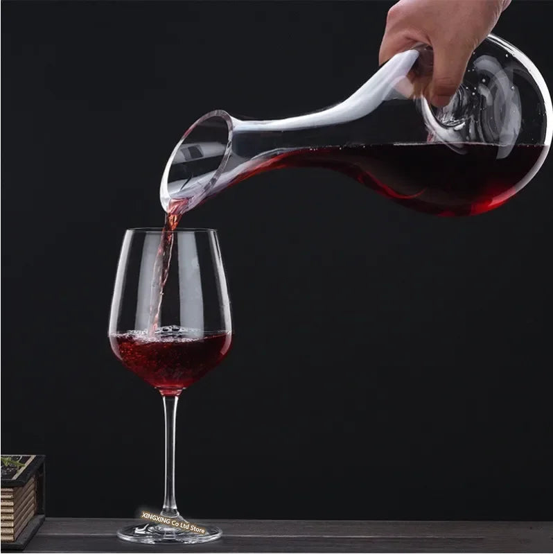 Decanter de Vinho com Espiral Elegante