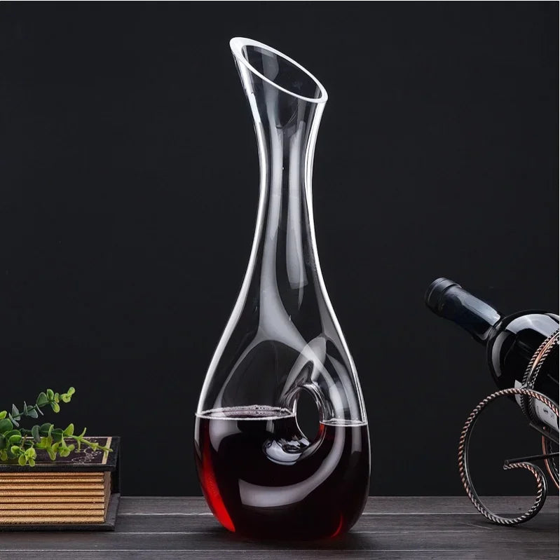 Decanter de Vinho com Espiral Elegante